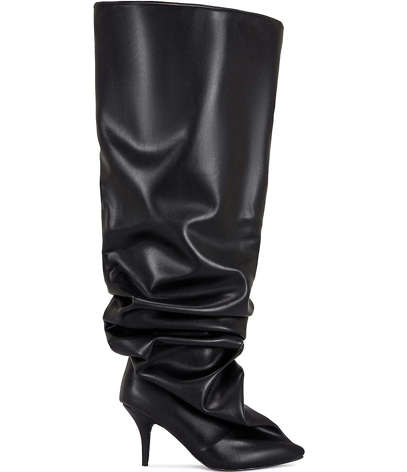 Azalea Wang Rubius Slouchy Over The Knee Boots