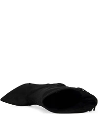 Azalea Wang Sariah Fringed Pointed Toe Kitten Heel Boots