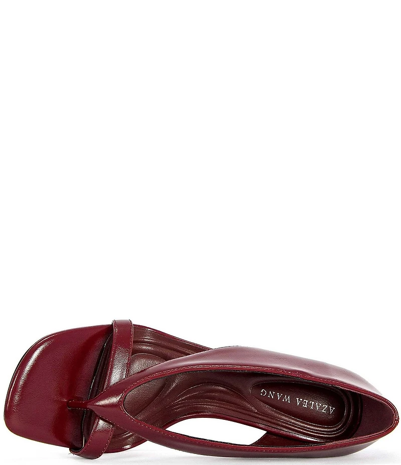 Azalea Wang Secret Thong Dress Sandals