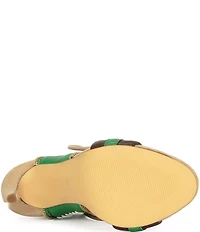 Azalea Wang Shainia Boho Lace Up Back Zip Bootie Sandals