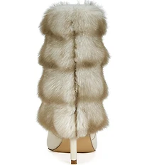 Azalea Wang Simon Faux Fur Foldover Booties