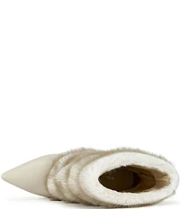 Azalea Wang Simon Faux Fur Foldover Booties
