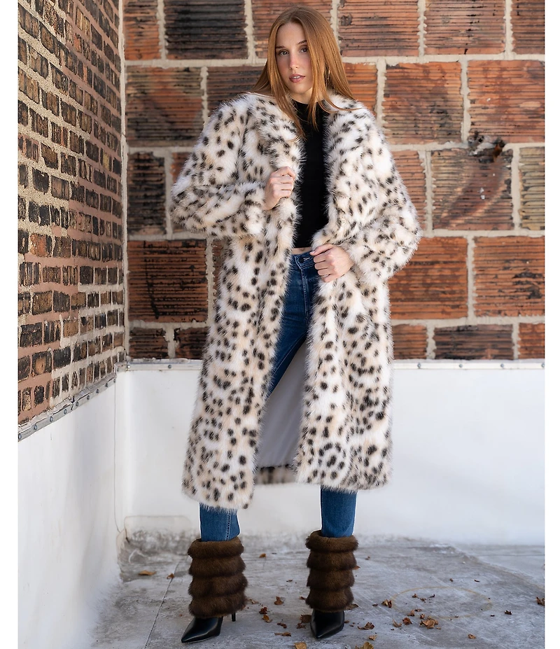 Azalea Wang Simon Faux Fur Foldover Booties