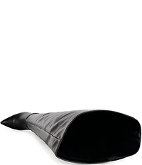 Azalea Wang Stephan Pointed Toe Flare Heel Thigh High Boots