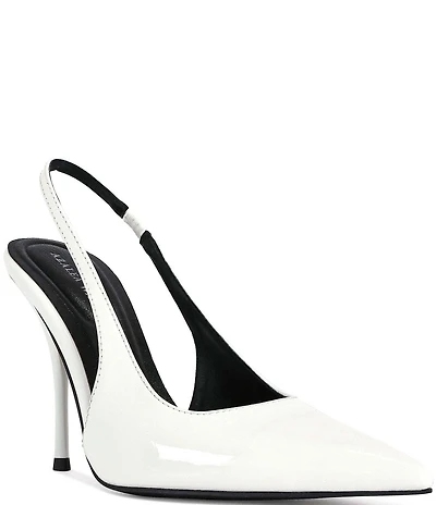 Azalea Wang Sylva Pointed Toe Slingback Pumps