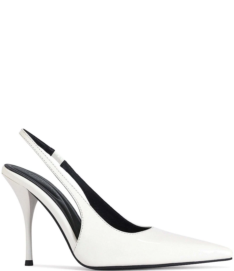 Azalea Wang Sylva Pointed Toe Slingback Pumps