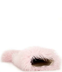 Azalea Wang Templeton Faux Fur Platform Over The Knee Boots