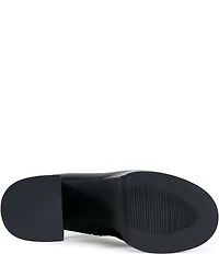 Azalea Wang Tomlin Rhinestone Flower Buckles Tall Boots