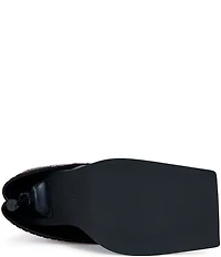 Azalea Wang Vollmer Rainbow Rhinestone Foldover Booties