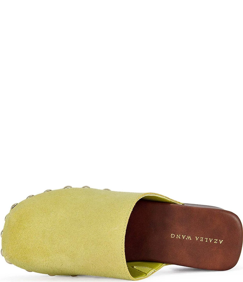 Azalea Wang Walinda Studded Mule Clogs