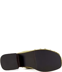 Azalea Wang Walinda Studded Mule Clogs