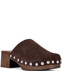 Azalea Wang Walinda Studded Mule Clogs
