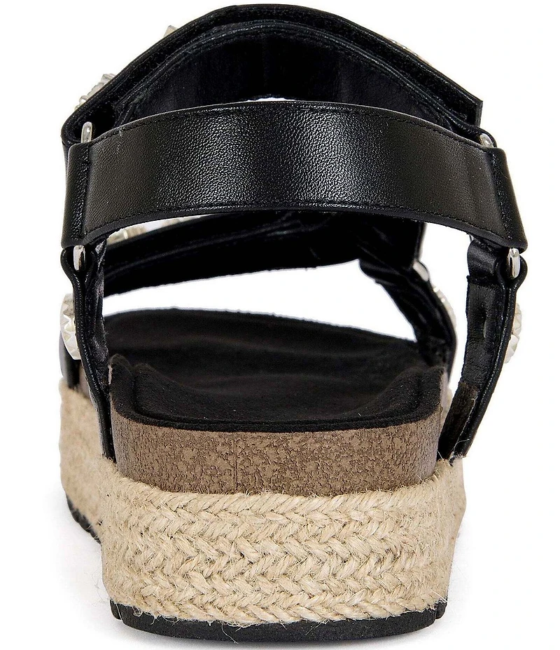 Azalea Wang Watkins Concho Espadrille Platform Sandals