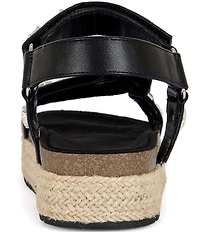 Azalea Wang Watkins Concho Espadrille Platform Sandals