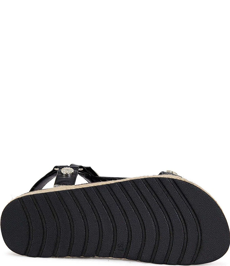 Azalea Wang Watkins Concho Espadrille Platform Sandals