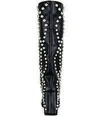 Azalea Wang Wells Studded Tall Boots