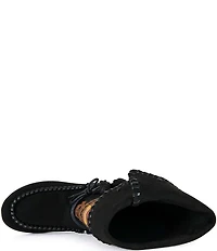 Azalea Wang Weret Moccasin Mid Calf Boots