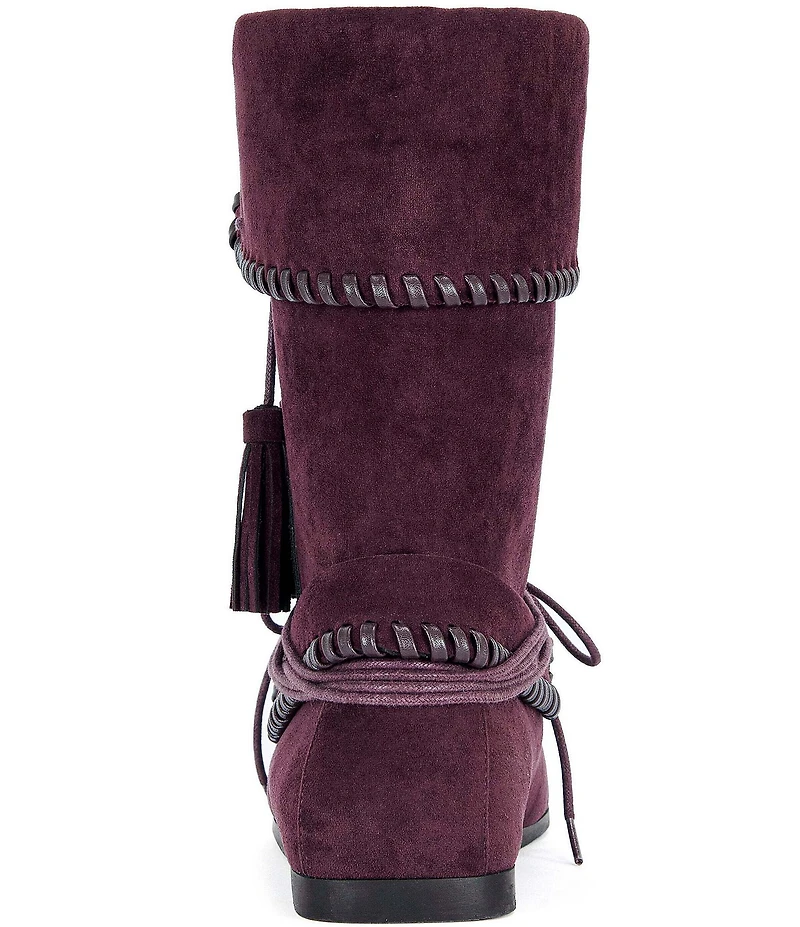 Azalea Wang Weret Moccasin Mid Calf Boots