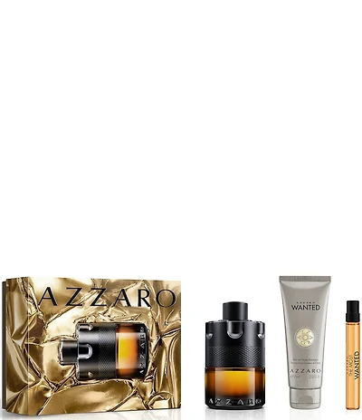 Azzaro Men's The Most Wanted Parfum 3-Piece Gift Set