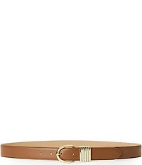 B-Low the Belt 1.125#double; Romy Leather Belt