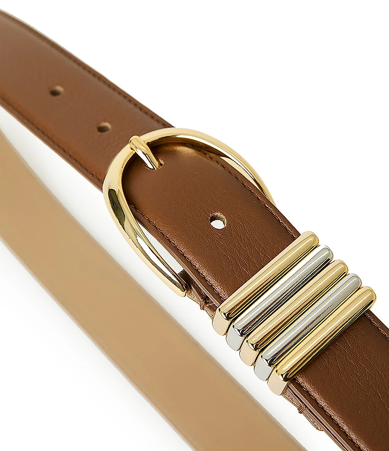 B-Low the Belt 1.125#double; Romy Leather Belt