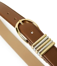 B-Low the Belt 1.125#double; Romy Leather Belt