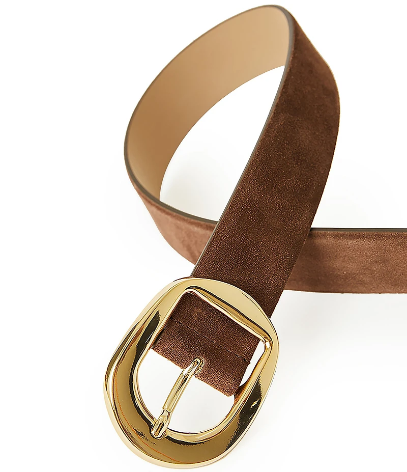 B-Low the Belt 1.5#double; Greyson Suede Belt