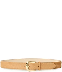 B-Low the Belt 1.5#double; Kennedy Calf-Hair Leather Belt