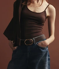 B-Low the Belt 1.5#double; Kyra Leather Belt