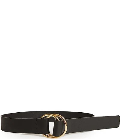 B-Low the Belt 1.75#double; Tumble Leather Wrap Belt