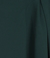 B. Darlin Boat Neck Short Sleeve Drop Waist Dress