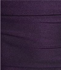 B. Darlin Cowl Neck Shirred Bodycon Dress