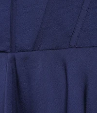 B. Darlin Emma Corset Layered Ruffle Dress