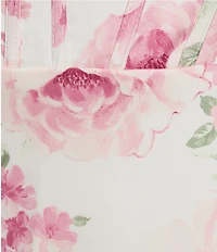 B. Darlin Floral Print Sweetheart Neck Bustier Maxi Dress