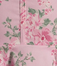 B. Darlin Floral Print Sweetheart Neck Flutter Strap Tiered Ruffle Dress