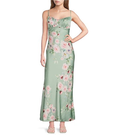 B. Darlin Floral Printed Midi Dress