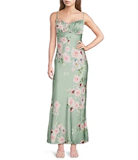 B. Darlin Floral Printed Midi Dress