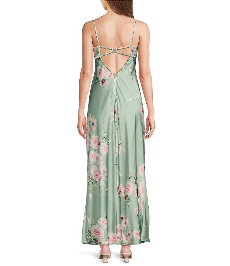 B. Darlin Floral Printed Midi Dress