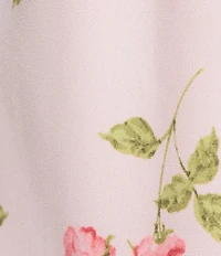 B. Darlin Floral Printed Ruffle Detailed Maxi Dress