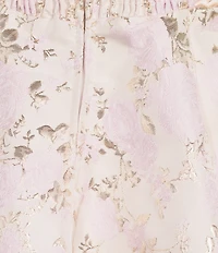 B. Darlin Floral Printed Tie Shoulder Fit-And-Flare Dress