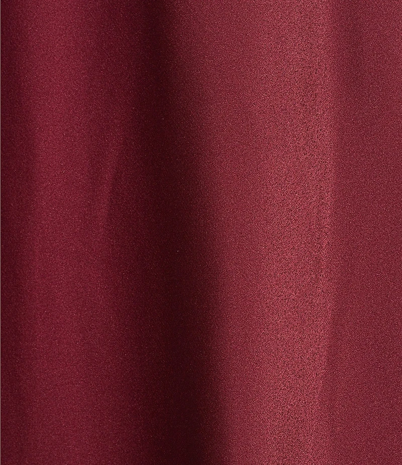 B. Darlin Halter Cowl Neck Spaghetti Strap Long Dress