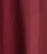 B. Darlin Halter Cowl Neck Spaghetti Strap Long Dress