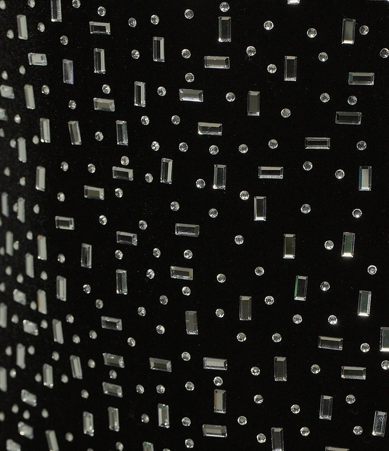 B. Darlin Long Sleeve Stone Stretch Velvet Bodycon Dress