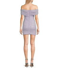 B. Darlin Off The Shoulder Fitted Dress