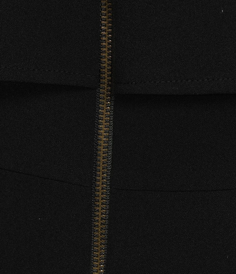 B. Darlin Off-The-Shoulder Ruffle Double Hem Dress