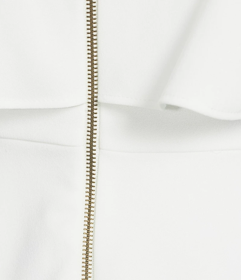 B. Darlin Off-The-Shoulder Ruffle Double Hem Dress