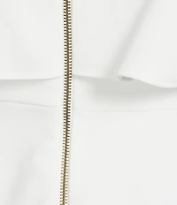 B. Darlin Off-The-Shoulder Ruffle Double Hem Dress