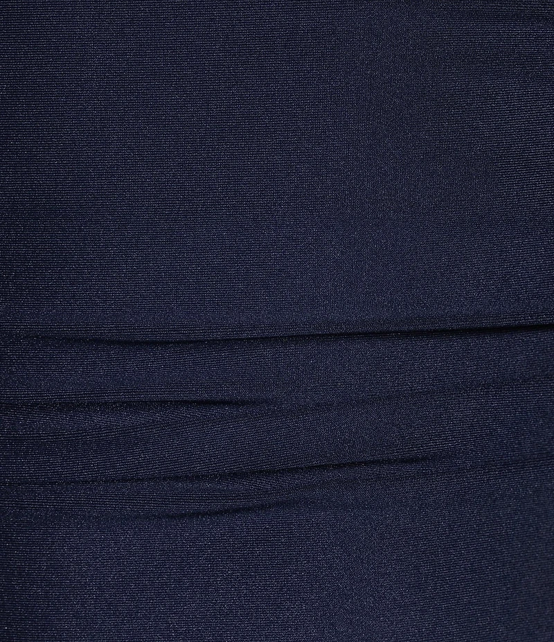 B. Darlin Off The Shoulder Spaghetti Strap Shirred Bodycon Dress