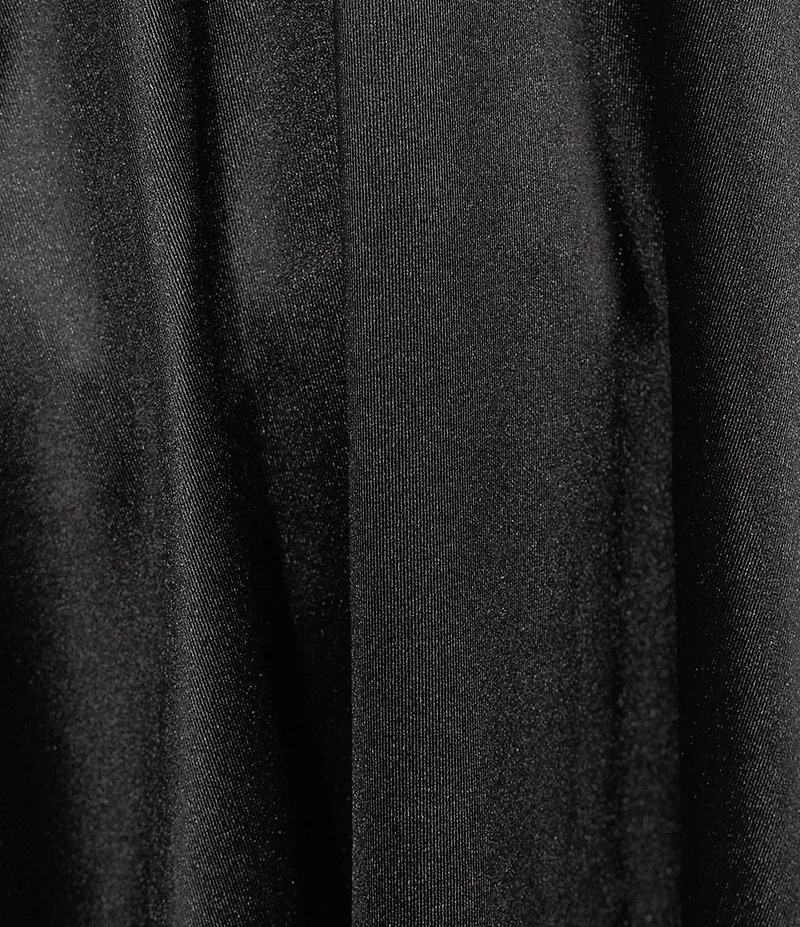 B. Darlin Plus Size Sweetheart Drape Neck Illusion Waist Party Dress