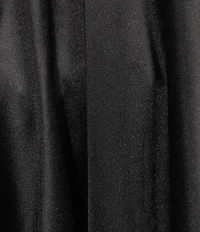 B. Darlin Plus Size Sweetheart Drape Neck Illusion Waist Party Dress